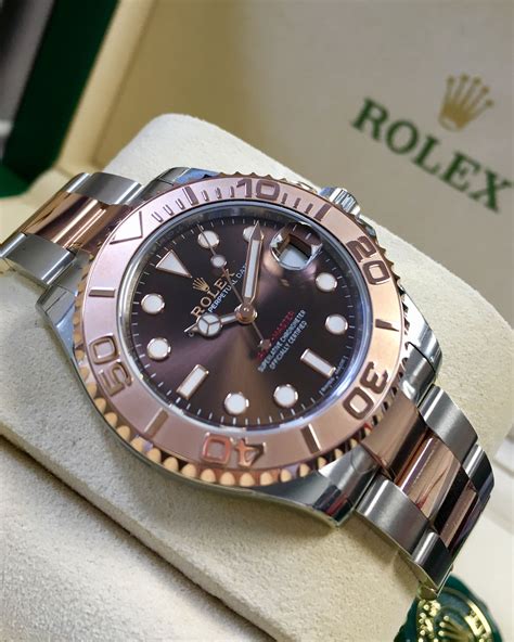 rolex yacht-master chocolate 37|Rolex Yacht-Master ii diamonds.